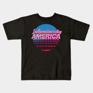 independence day america Kids T-Shirt